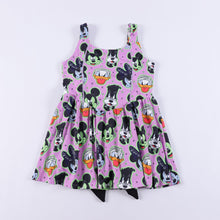Load image into Gallery viewer, PREORDER ADULT Spooky Friends Dress w/ built in shorts