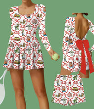 Load image into Gallery viewer, PREORDER ADULT LS Xmas Toys Dress w/ shorts included