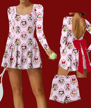 Load image into Gallery viewer, PREORDER ADULT LS Frames Dress w/ shorts included