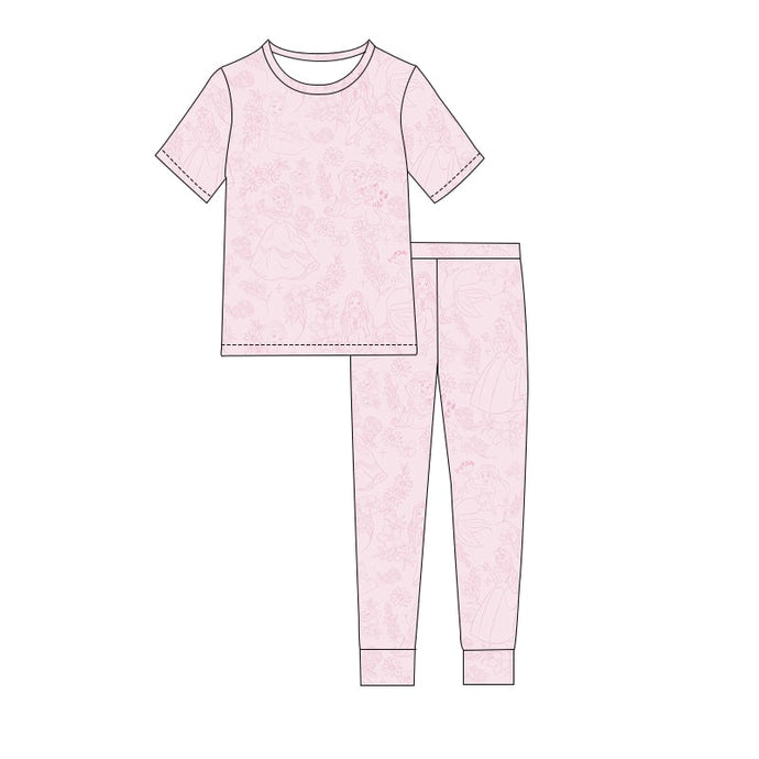 Preorder Monochrome Princess PJ Kid Pant Set