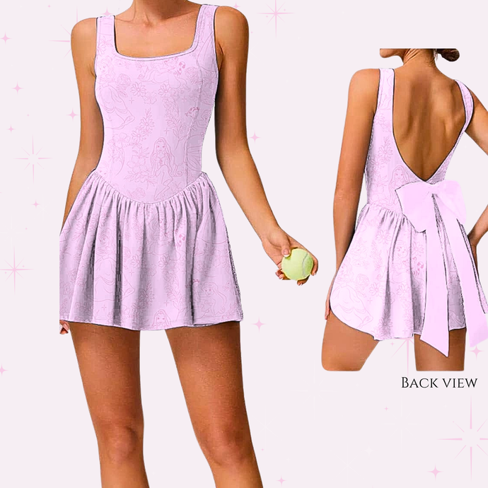 ADULT Monochrome Princess Dress