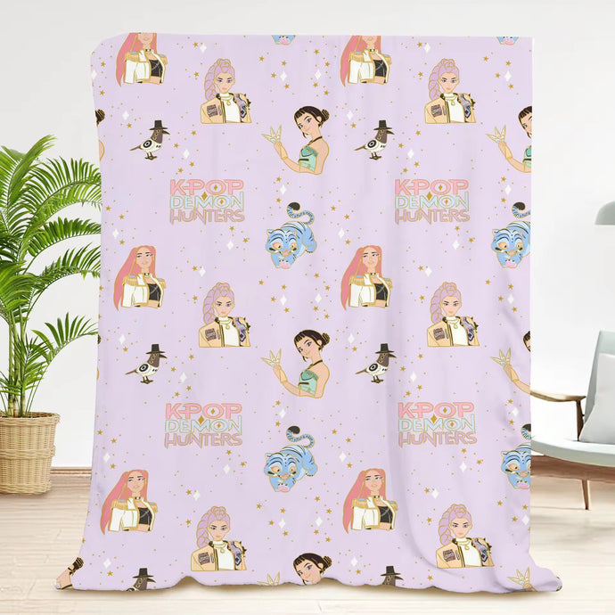 Kpop Huntrix Blanket