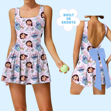 Load image into Gallery viewer, ADULT Lilo Dress w/ Shorts
