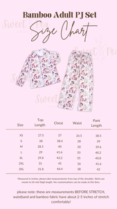 Preorder Monochrome Princess ADULT Bamboo PJ