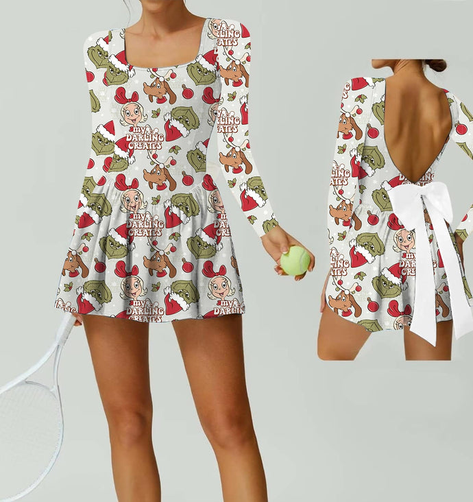 Preorder ADULT Green Guy Dress