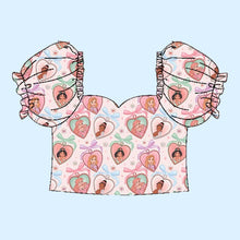 Load image into Gallery viewer, ADULT Princess Locket Babydoll Top
