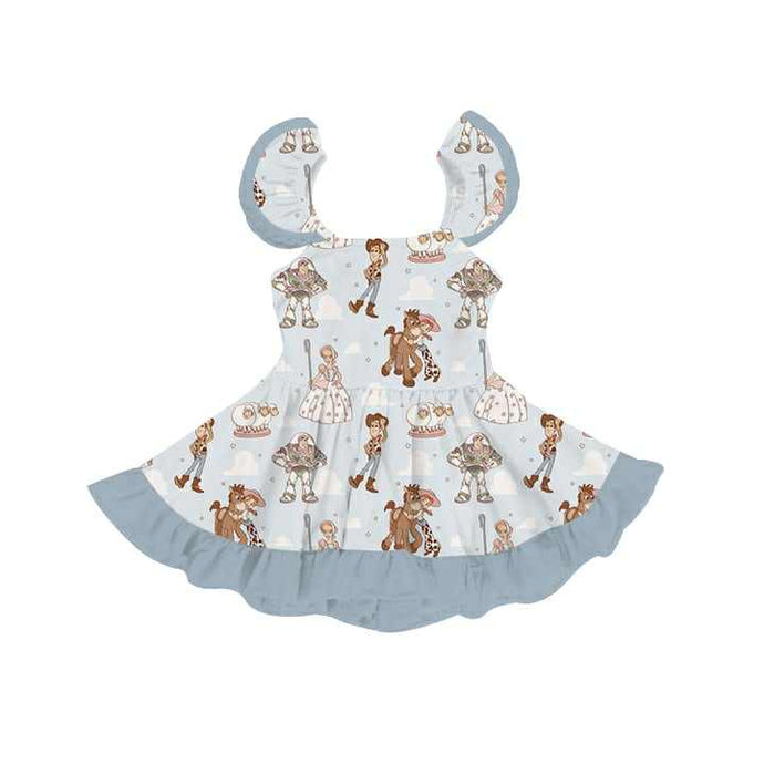 Pastel Toys Ruffle Dress
