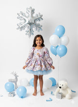 Load image into Gallery viewer, Ice Queen Sister 2 Tier Babydoll Tutu Dress

