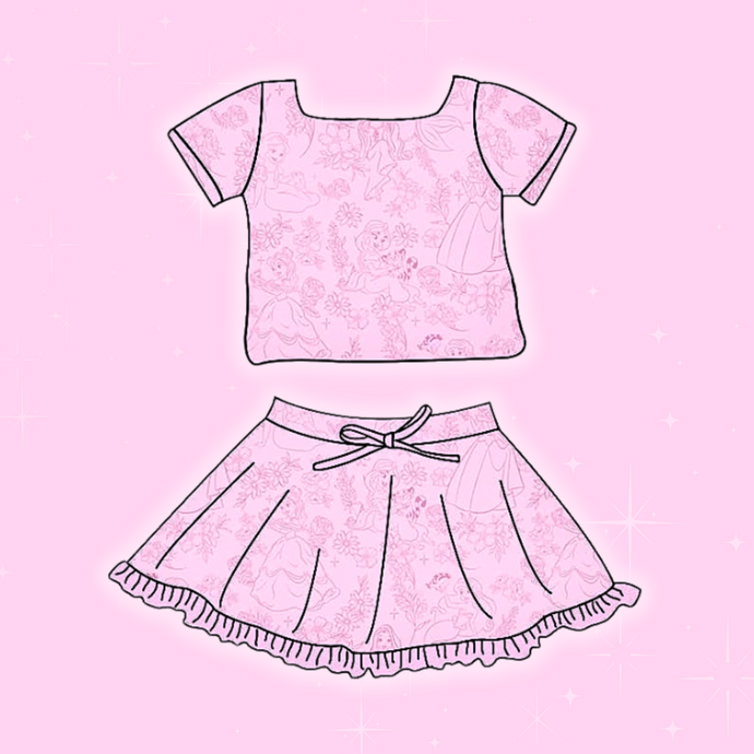PREORDER Monochrome Princess Set