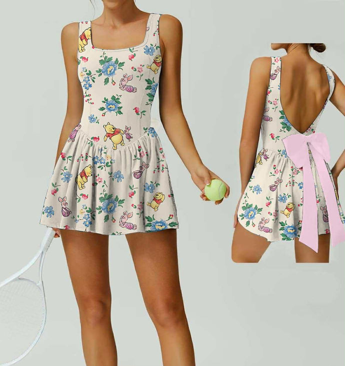ADULT Floral Friends Dress