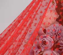 Load image into Gallery viewer, PREORDER Red Heart Mesh Babydoll Dress
