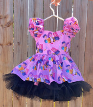 Load image into Gallery viewer, Kpop Huntrix 2 Tier Babydoll Tutu Dress
