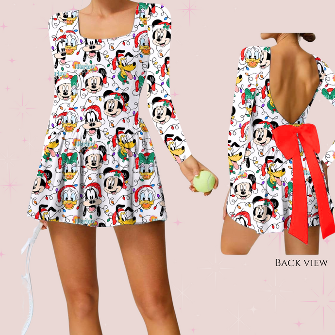 Preorder ADULT Christmas Lights Dress