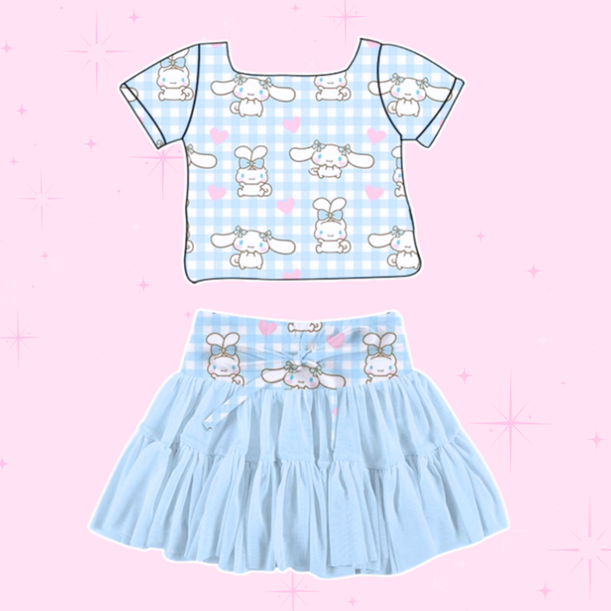 PREORDER Plaid Cinna Tutu Set