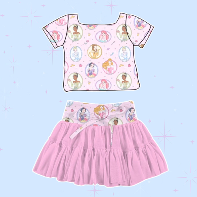 PREORDER Princess Besties Tutu Set