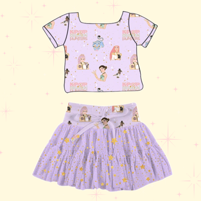 PREORDER K-pop Huntrix Tutu Set