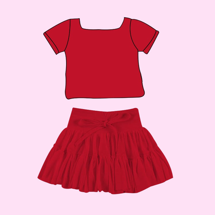 PREORDER Red Tutu Set