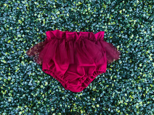 Burgundy Tutu
