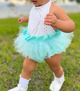 Robin Egg Tutu Bloomer